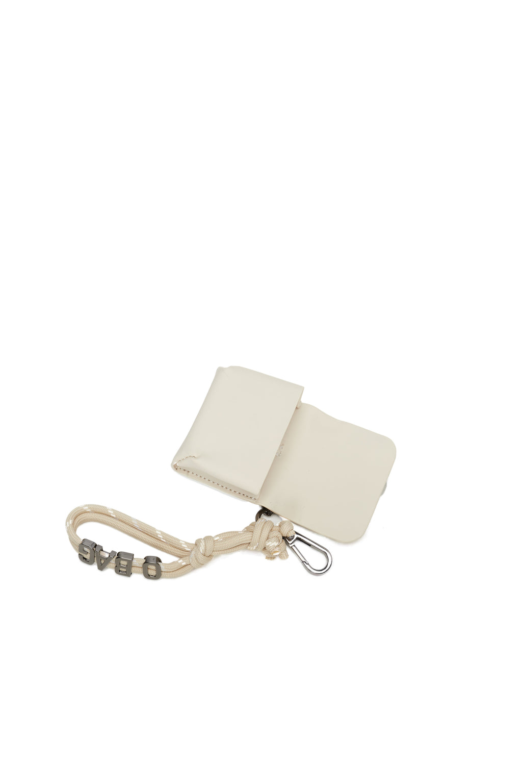 Accessorio Charms Pods Con Moschettone O Bag Crocus Tessuto Gommato Burro