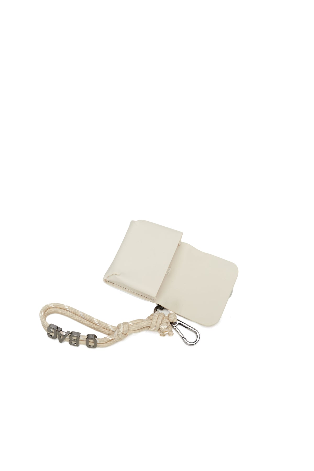 Accessorio Charms Pods Con Moschettone O Bag Crocus Tessuto Gommato Burro