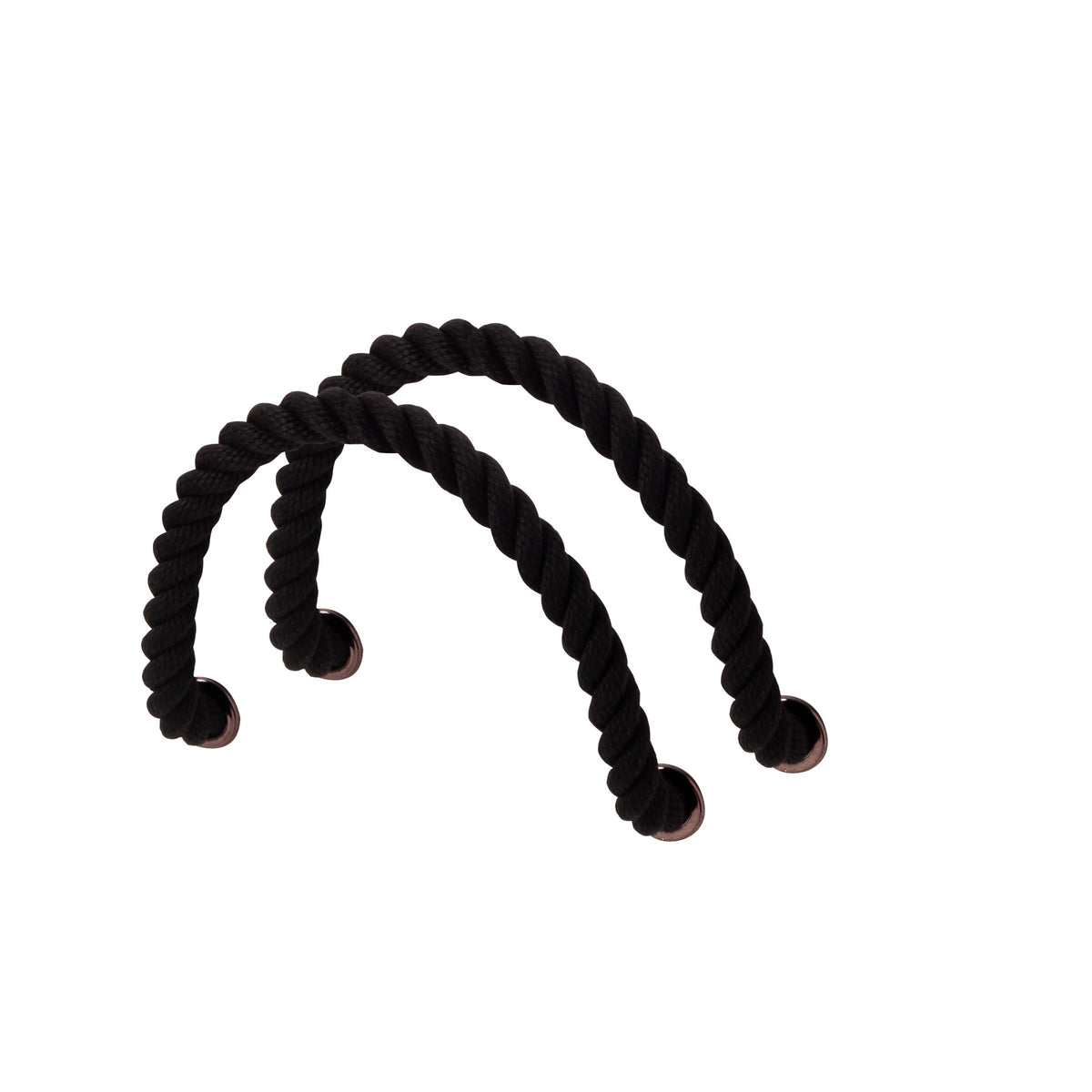 Manico corto in corda nero