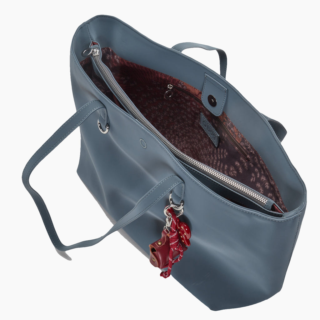 Borsa Completa Con Manici O Bag Icon Iris Tessuto Gommato New Carta Da Zucchero