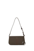 Borsa Completa Con Zip E Tracolla O Bag Verbier Tessuto Gommato Cioccolato