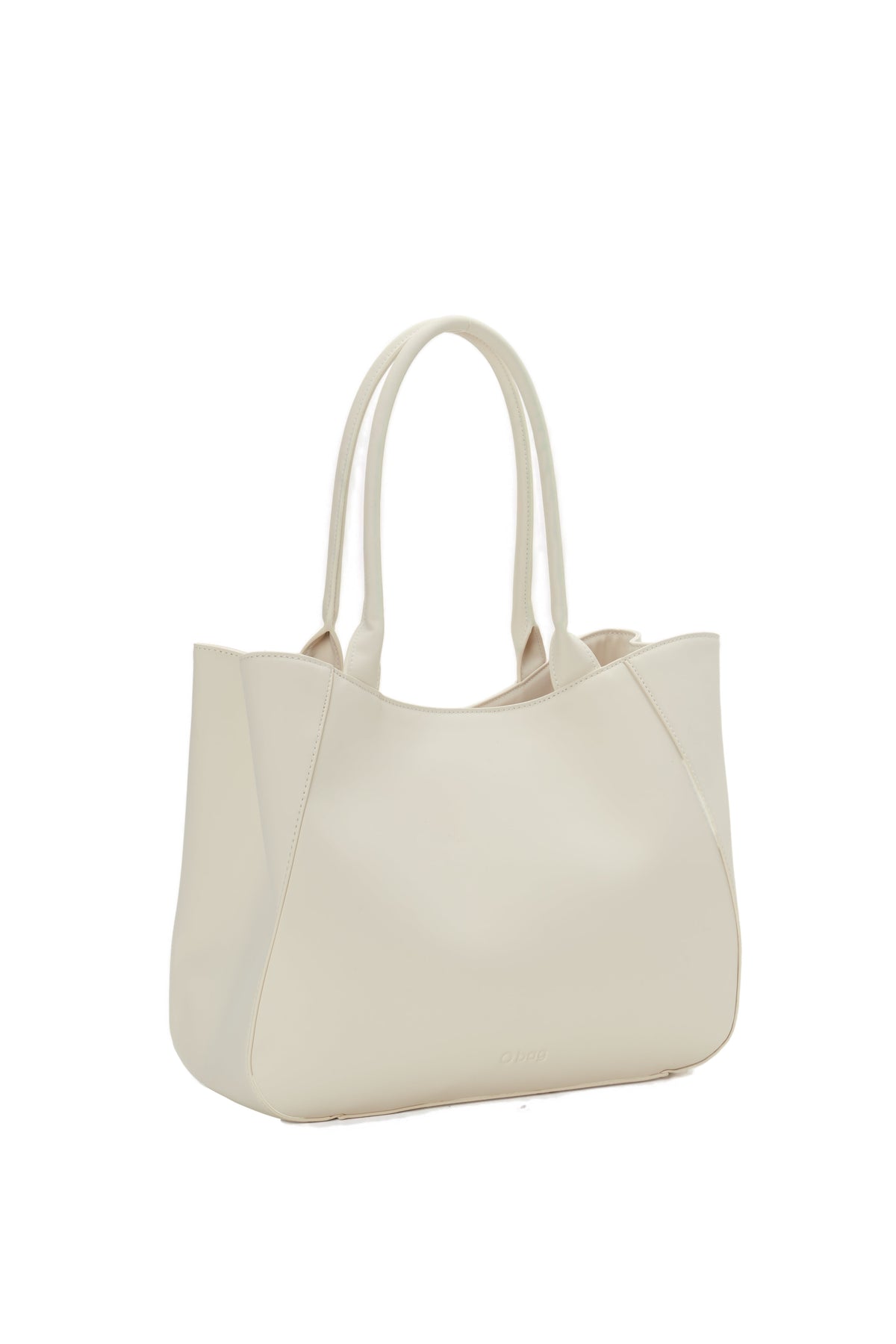 Borsa Completa Shopper Con Chiusura Zip O Bag courmayeur Tessuto Gommato Burro