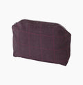 Sacca interna O bag unique tessuto quadro burgundy