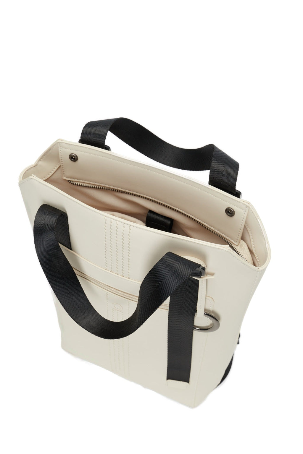Zaino Completo Con Chiusura Zip E Tasca O Bag Zermatt Tessuto Gommato Burro