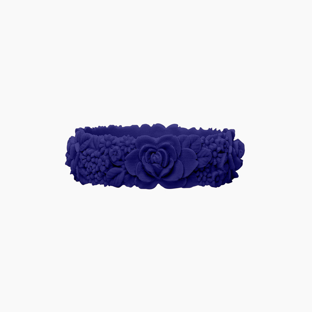 O Bracelet flower big silicone oceano