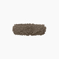 O Bracelet flower big silicone roccia