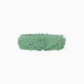O Bracelet flower large sage silicone