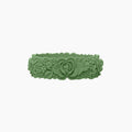 O big flower silicone bracelet green