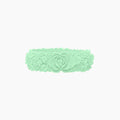 O Bracelet flower big silicone verde bianco
