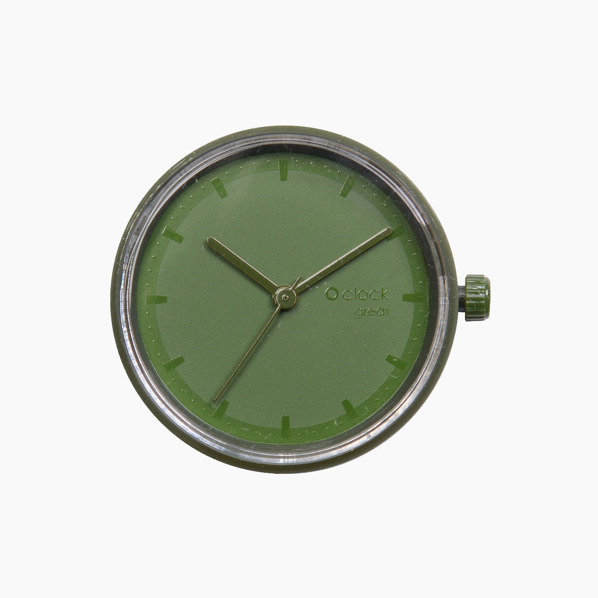Meccanismo Great tone-on-tone olive enamel