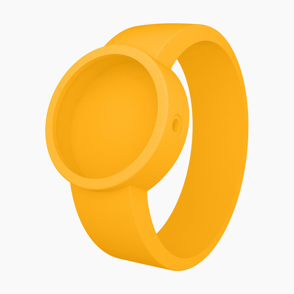 O Clock Yellow Silicone Cover Strap