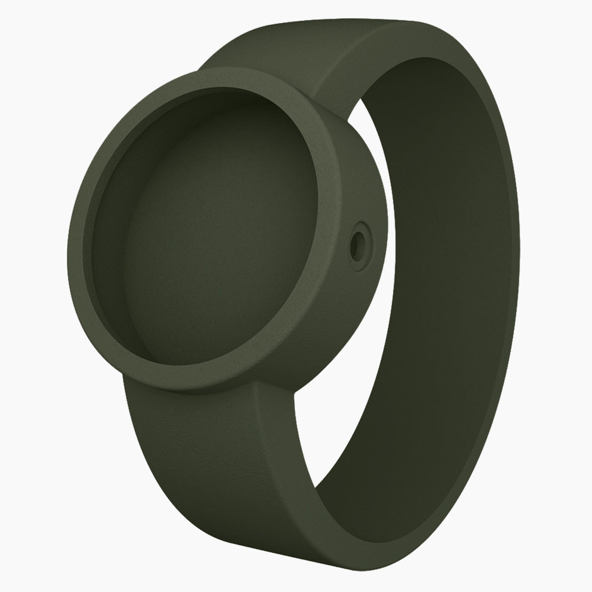 O Clock cinturino cover silicone oliva