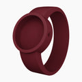 O Clock silicone strap ruby cover