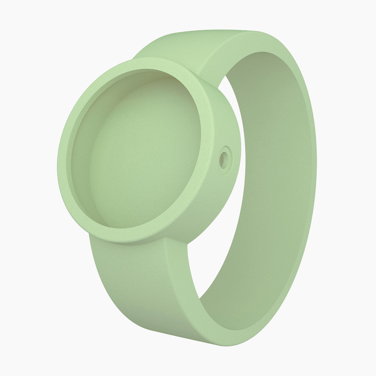 O Clock cinturino cover silicone verde bianco