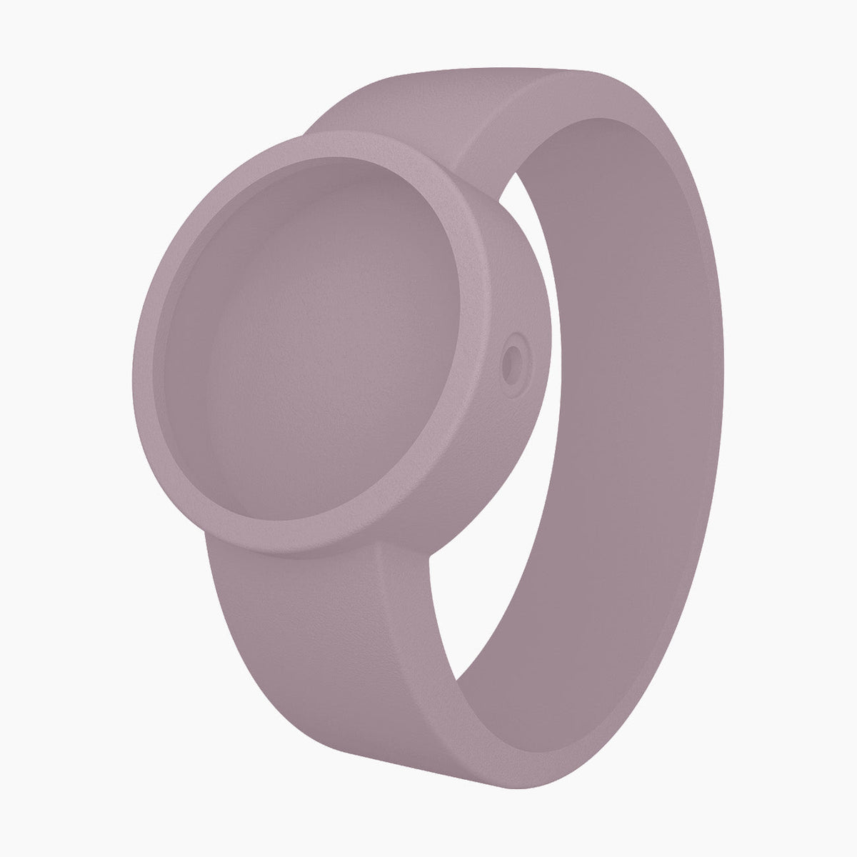 O Clock pastel purple silicone strap cover
