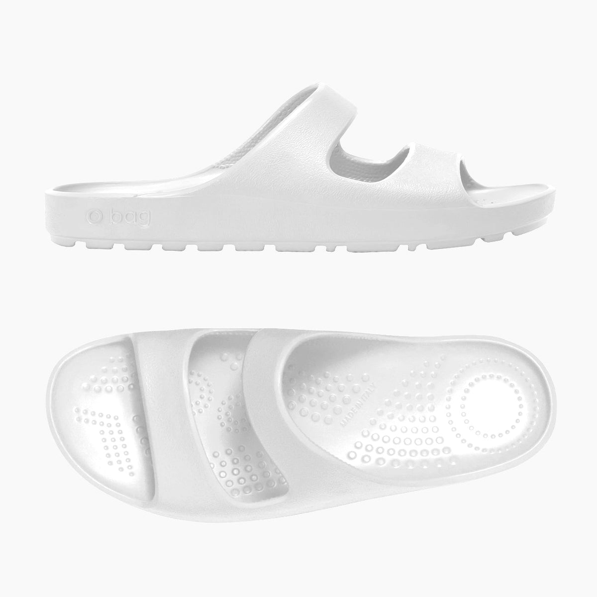 O Shoes donna Low eva compound bianco