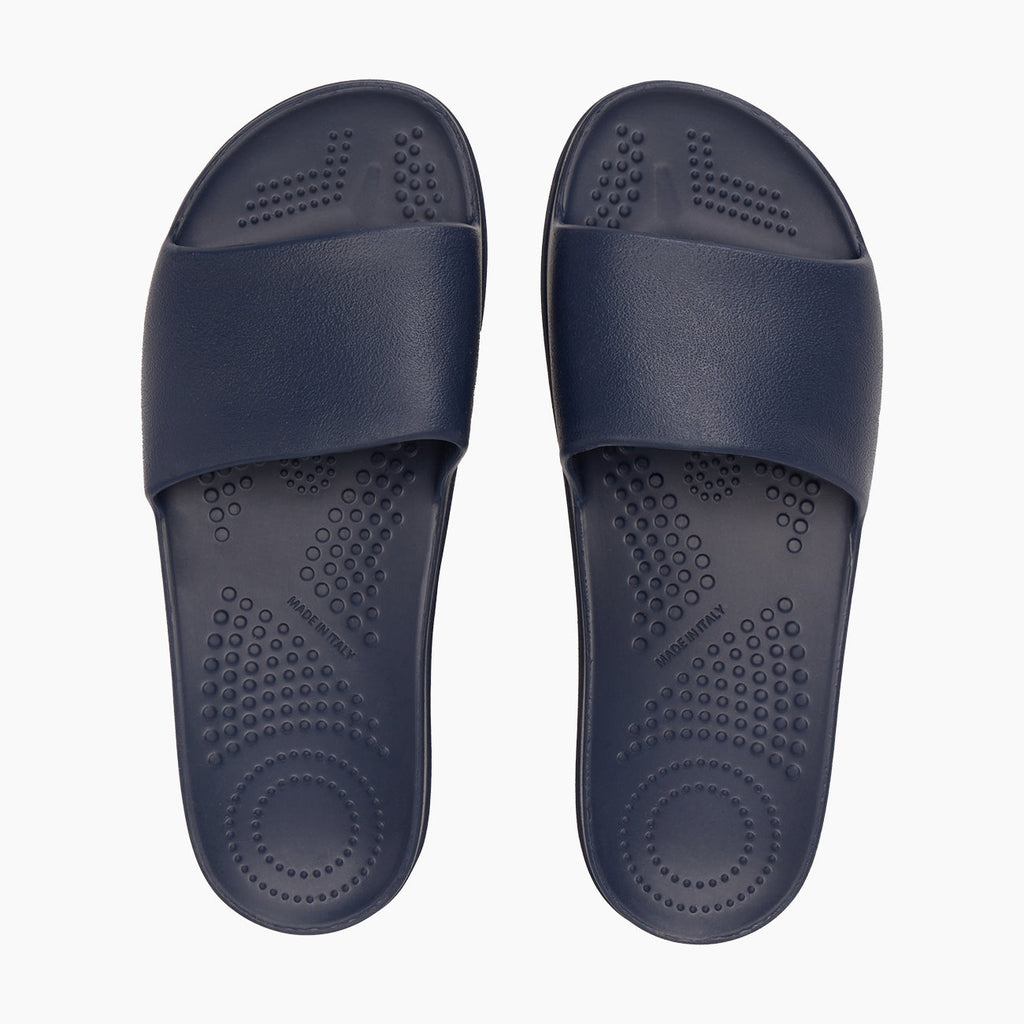 O Slippers ciabatta donna eva compound blu navy