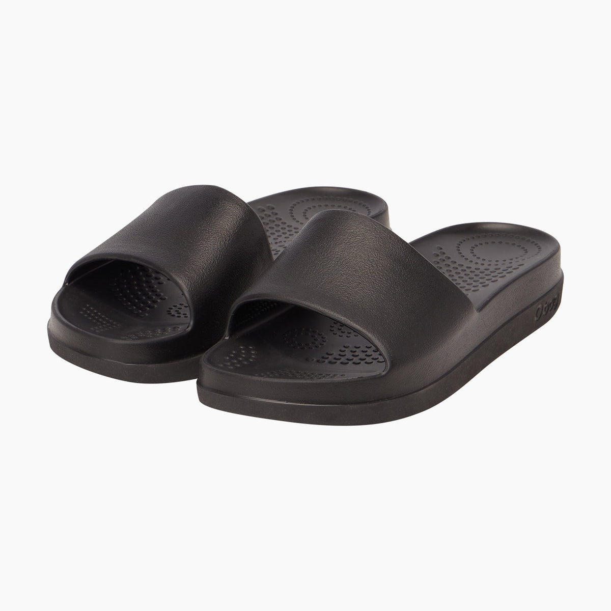 O Slippers ciabatta donna eva compound nero
