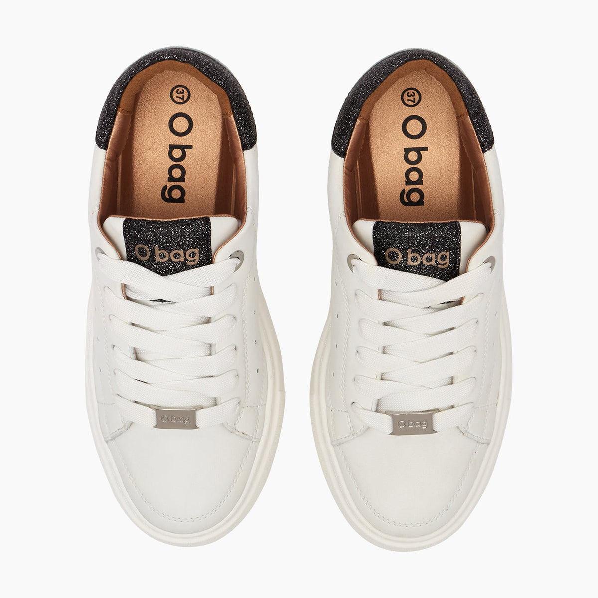 O sneakers Dubai bianco e nero
