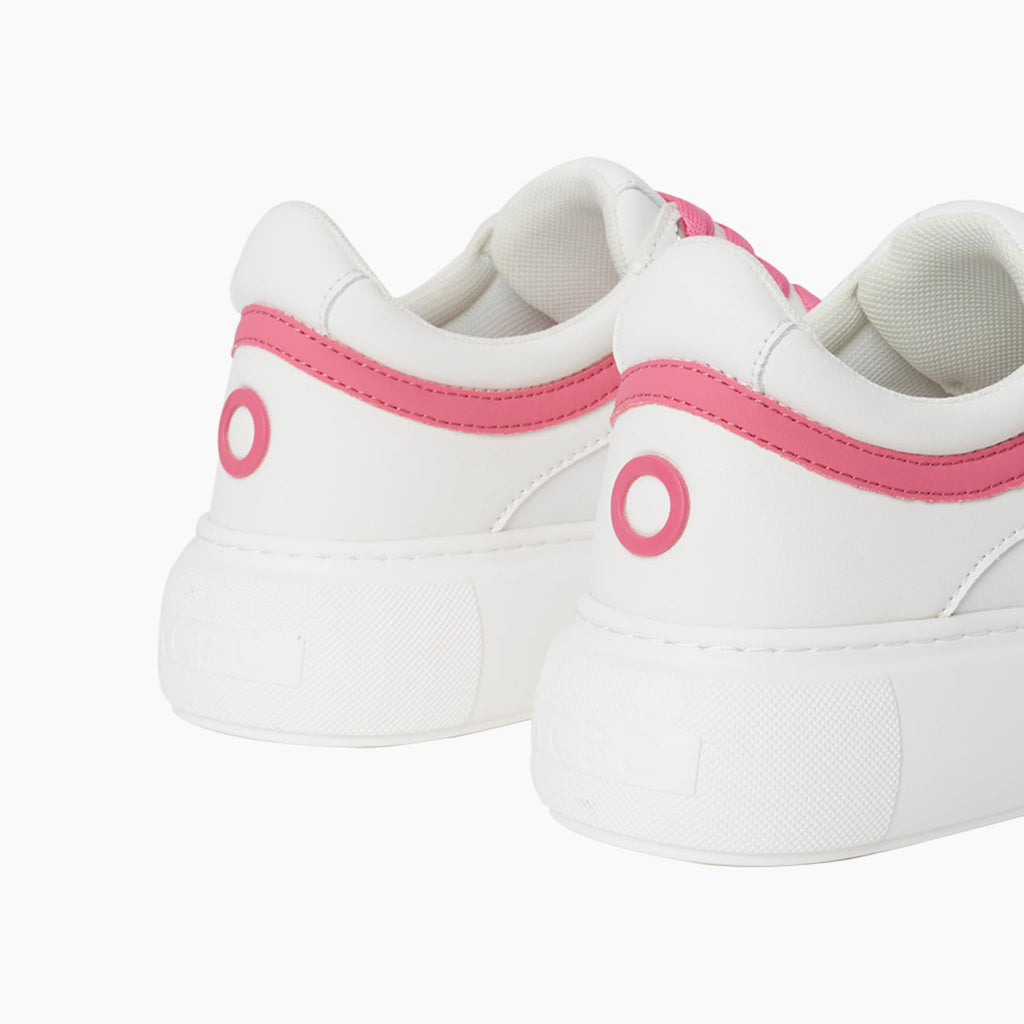 O sneakers Rio bianco e rosa