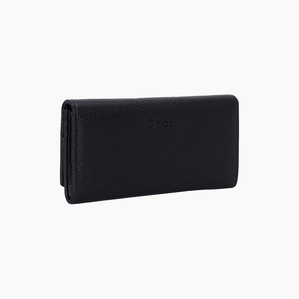 O bag clubby large wallet black